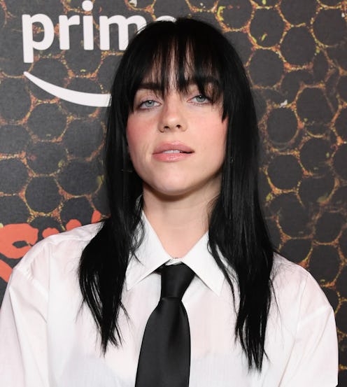 Billie Eilish red carpet style at the premiere of "Swarm." 