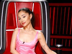 Ariana Grande on The Voice.