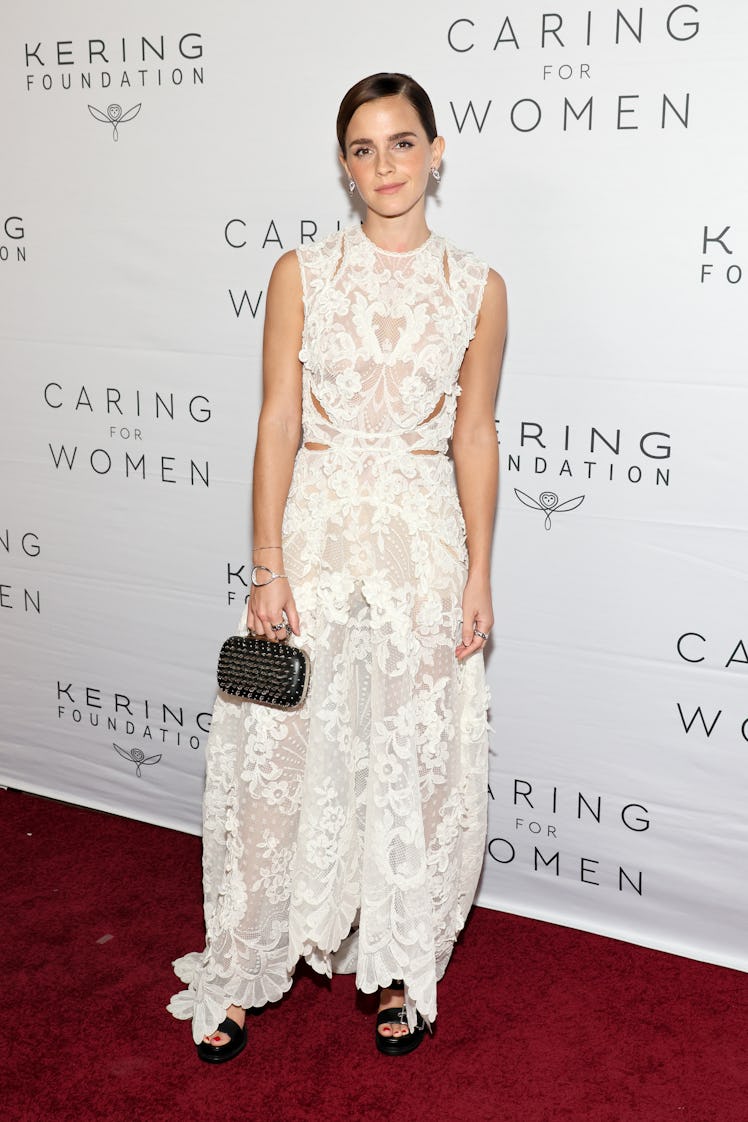 Emma Watson attends The Kering Foundation's Caring for Women 