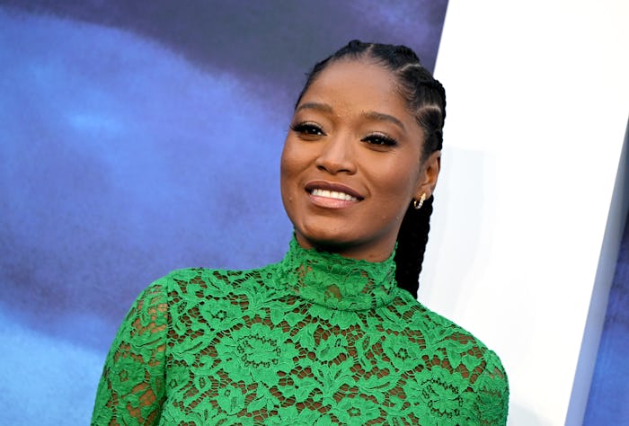 LONDON, ENGLAND - JULY 28: Keke Palmer attends the UK premiere of "NOPE" at the Odeon Luxe Leiceste...