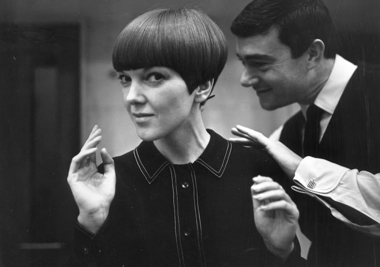  Clothes designer Mary Quant, one of the leading lights of the British fashion scene in the 1960's