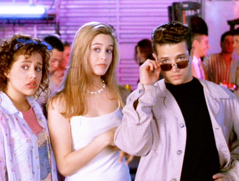  Brittany Murphy (as Tai), Alicia Silverstone (as Cher Horowitz) and Justin Walker (as Christian).  ...