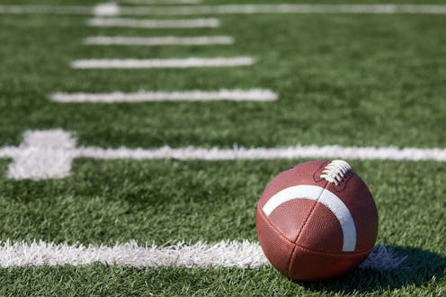 football on the field