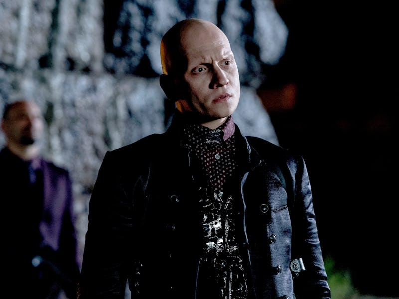GOTHAM: Guest star Anthony Carrigan in the A Dark Knight: Things That Go Boom episode of GOTHAM airi...
