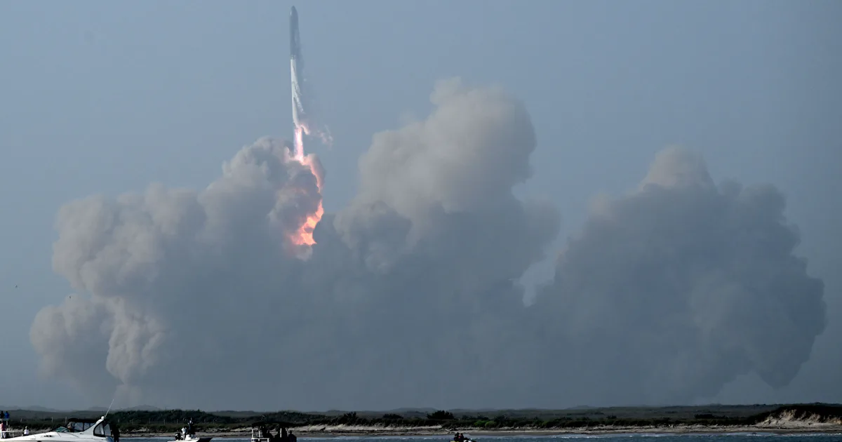 Elon Musk’s Starship Rocket Just Exploded, Minutes Into Its Test Launch