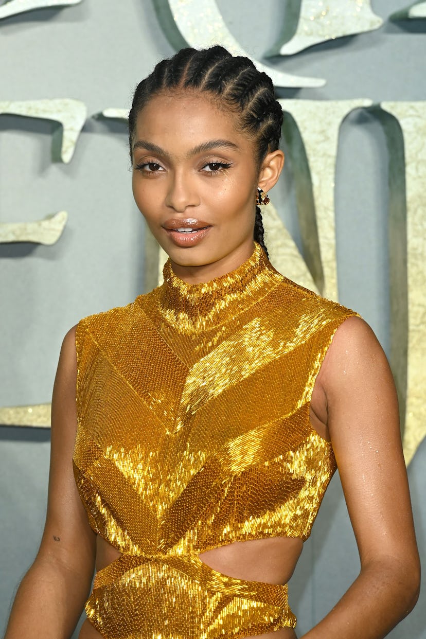 Yara Shahidi attends the world premiere of "Peter Pan & Wendy"