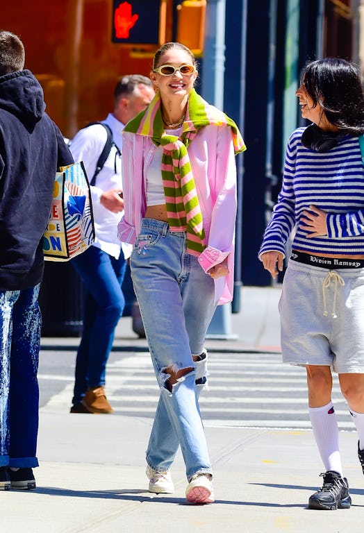 Gigi Hadid street style. 