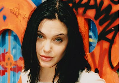 Young Angelina Jolie in East Berlin 1997