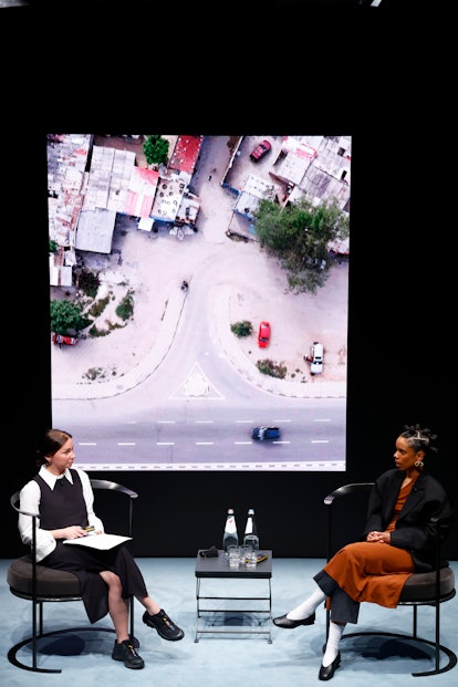 Natalia Grabowska and Sandra Paulson talk on the Prada frame 