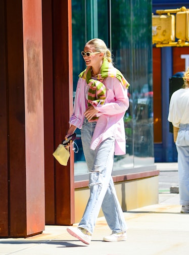 Gigi Hadid Piles On the Color For a Day Out in NYC