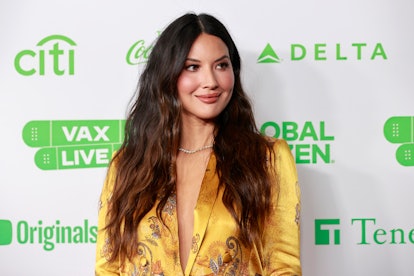 INGLEWOOD, CALIFORNIA: In this image released on May 2, Olivia Munn attends Global Citizen VAX LIVE:...