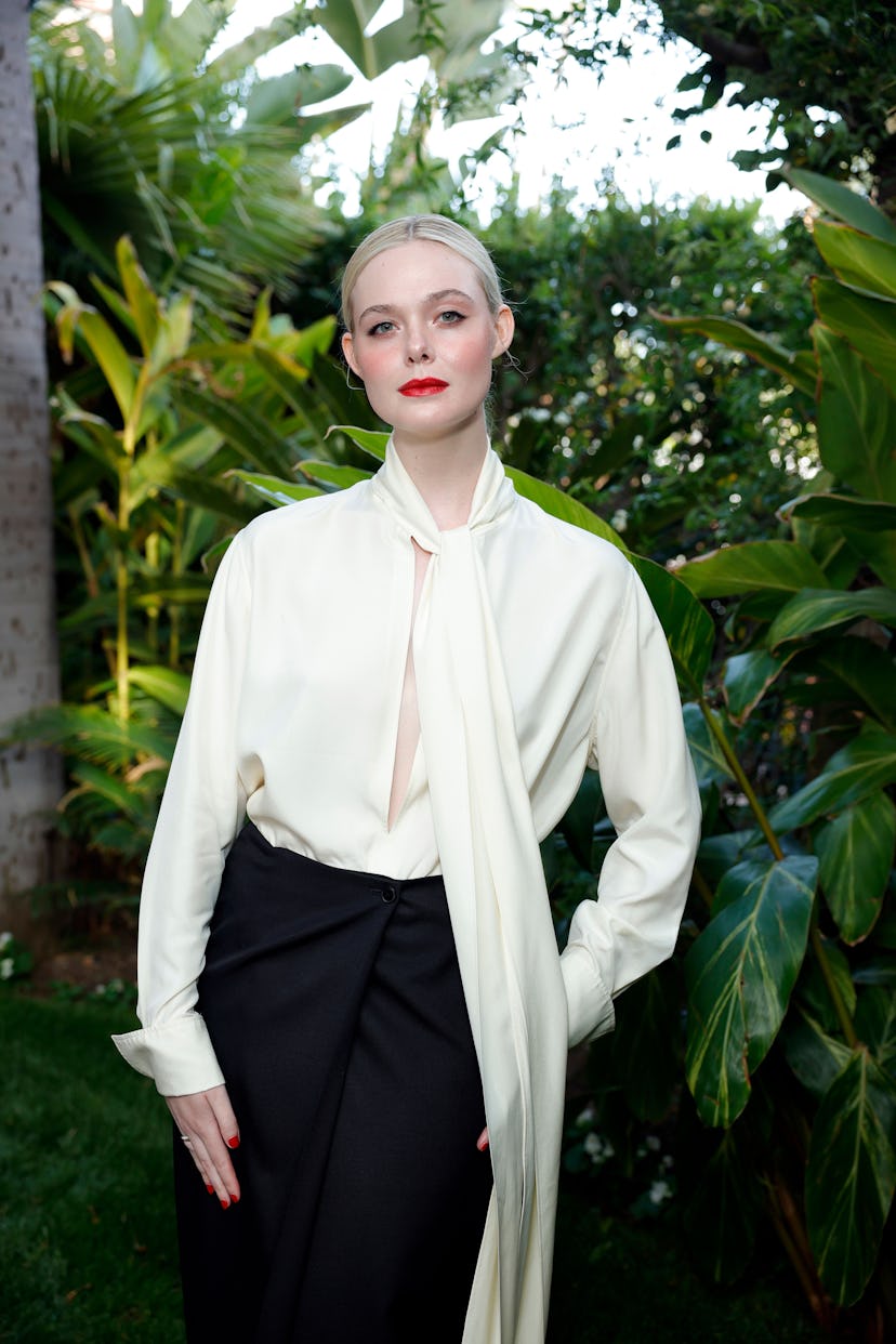 Elle Fanning attends The Daily Front Row's Seventh Annual Fashion Los Angeles Awards