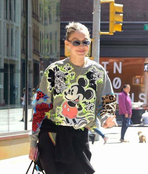 Gigi Hadid's NYC street style.