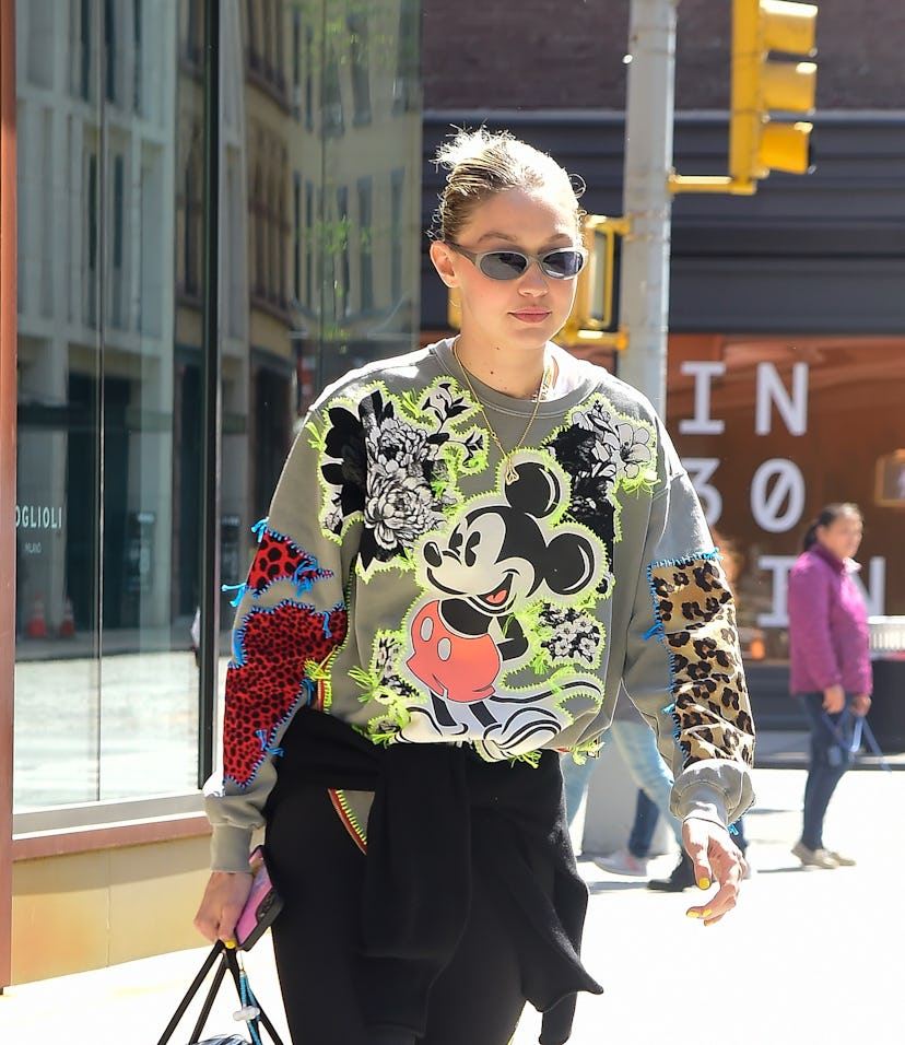 Gigi Hadid’s NYC street style.