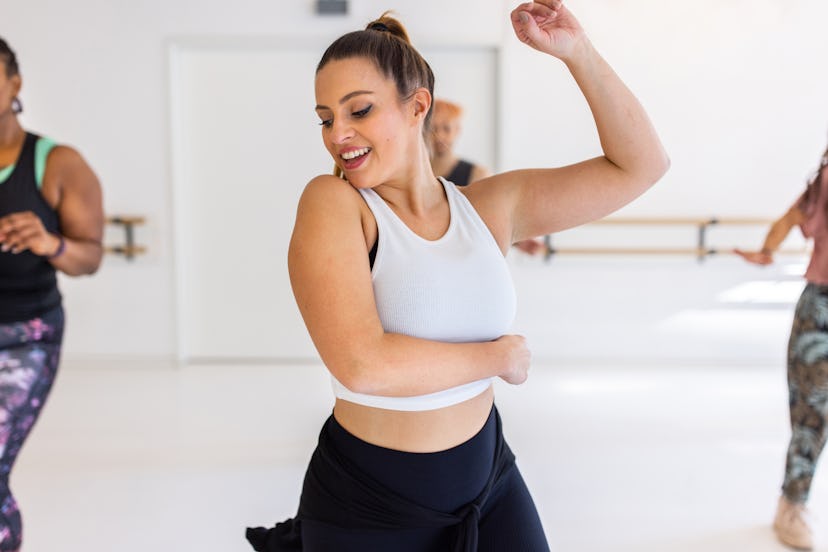 Capricorn loves the friendly competition in dance class.