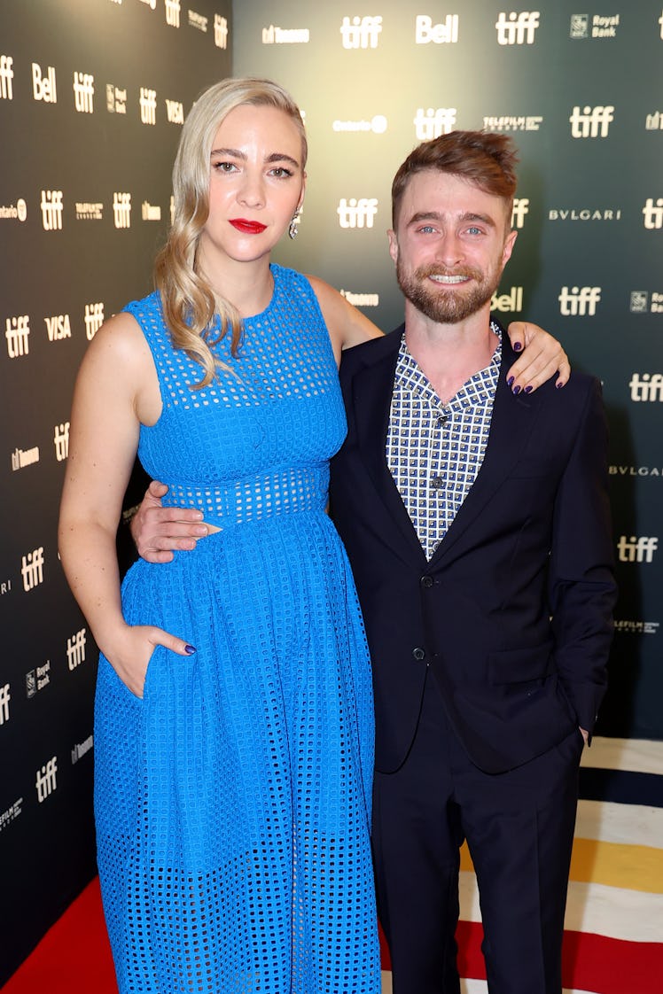 -Erin Darke and Daniel Radcliffe attend the "Weird: The Al Yankovic Story" Premiere-