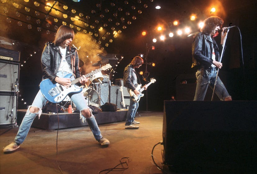 Music baby name inspiration The Ramones Performing on Don Kirshner's Rock Concert TV show on August ...