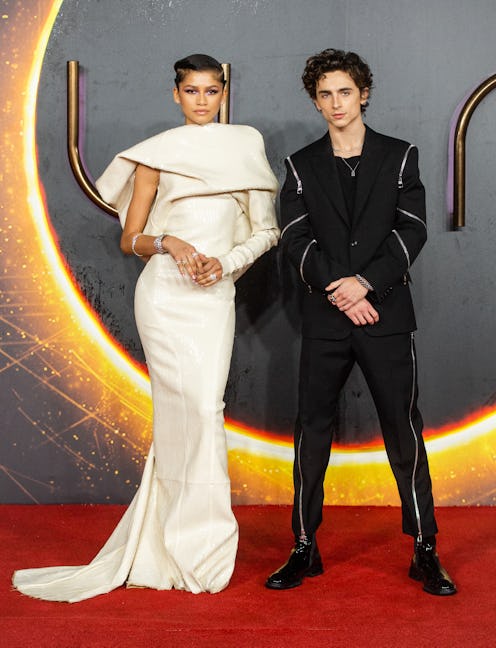 Zendaya and Timothée Chalamet