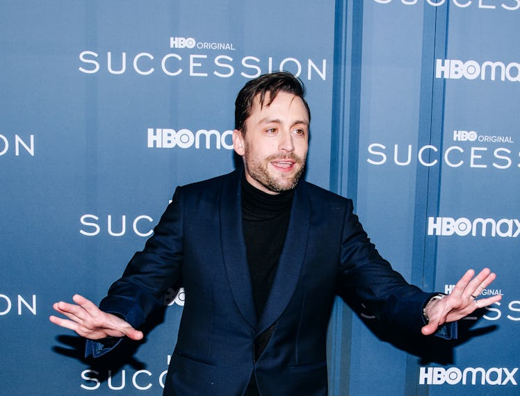 Kieran Culkin at the season 4 premiere of "Succession"