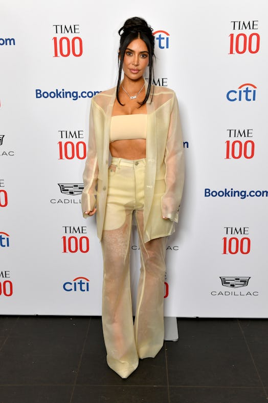 Kim Kardashian attends the 2023 TIME100 Summit 