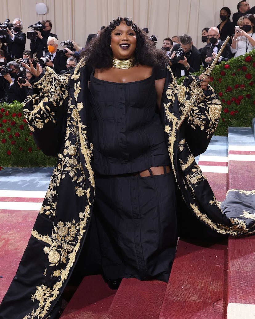 Lizzo's 2022 Met Gala outfit. 
