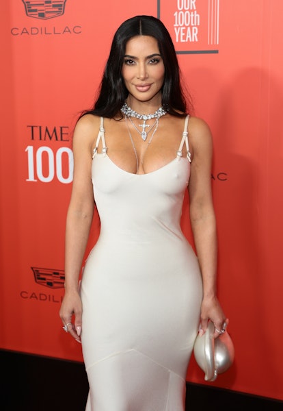 Kim Kardashian's red carpet style. 