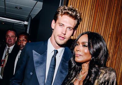 Austin Butler and Angela Bassett at the TIME100 Gala 2023