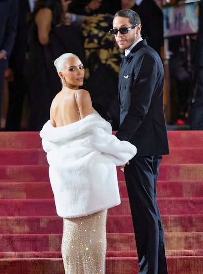 Kim Kardashian and Pete Davidson arrive to The 2022 Met Gala