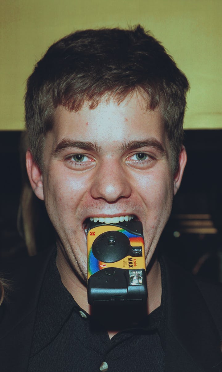 (Original Caption) Portrait of actor Joshua Jackson who stars in the American TV series 'Dawson's Cr...