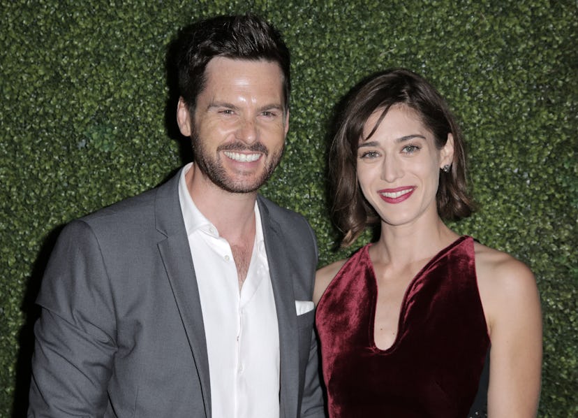 Tom Riley and Lizzy Caplan (Photo by Brian To/Variety/Penske Media via Getty Images)