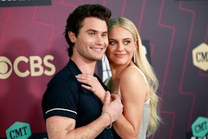 Chase Stokes and Kelsea Ballerini at 2023 CMT Music Awards 