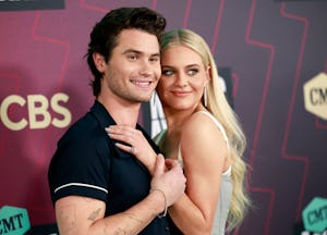 Chase Stokes and Kelsea Ballerini at 2023 CMT Music Awards 