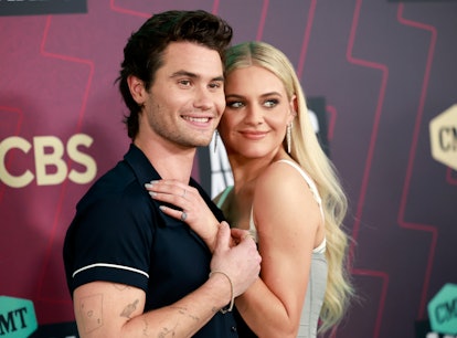Chase Stokes and Kelsea Ballerini at 2023 CMT Music Awards 
