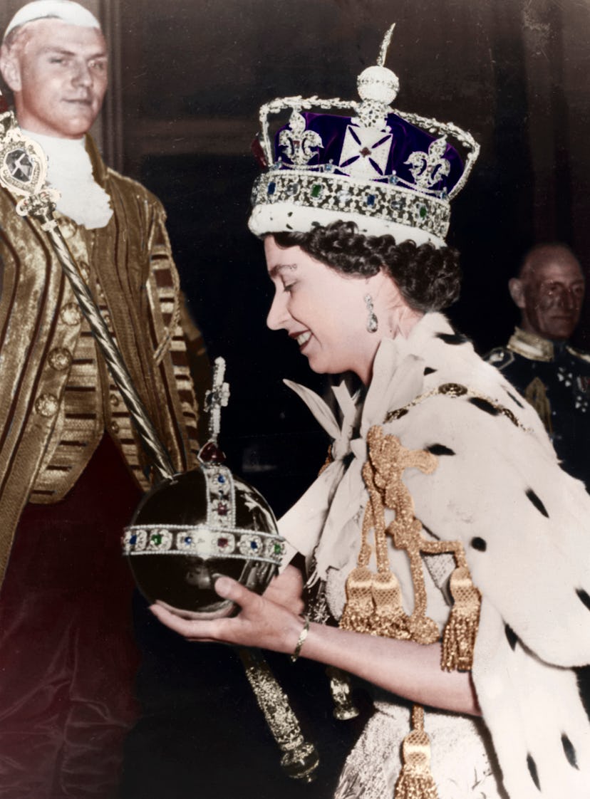 Queen Elizabeth wore an incredible crown at her coronation.