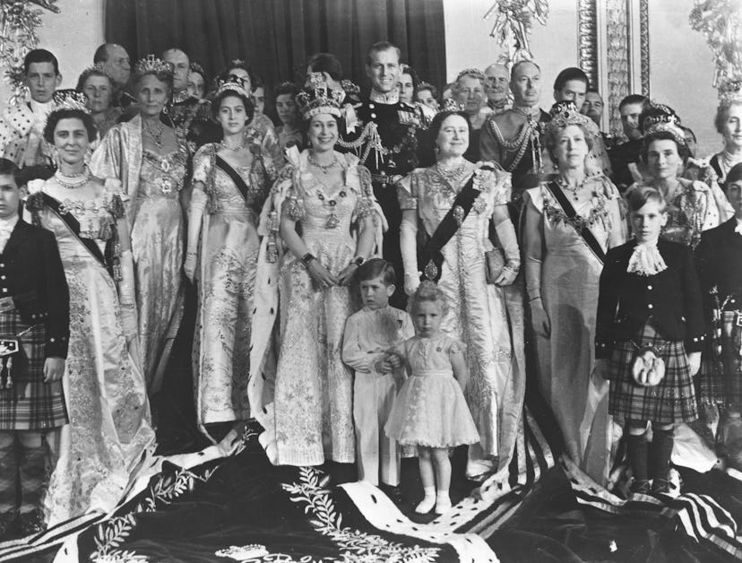Queen Elizabeth was a young mom of two at her coronation.
