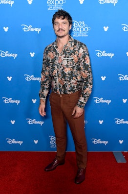 Pedro Pascal attends D23 Disney+ showcase on August 23, 2019 in Anaheim, California.
