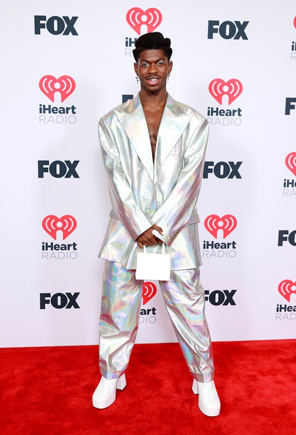 Lil Nas X's red carpet style. 