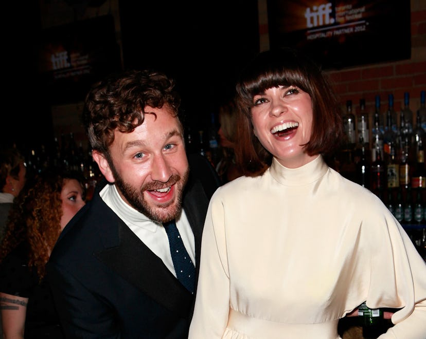 TORONTO, ON - SEPTEMBER 09:  Actor Chris O'Dowd and wife Dawn Porter attend "The Sapphires" after pa...