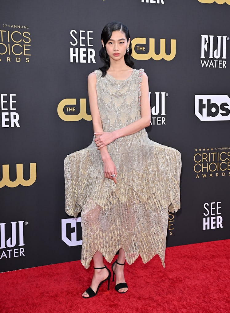  Jung Ho-yeon attends the 27th Annual Critics Choice Awards