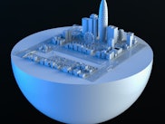 3D rendering urban complex