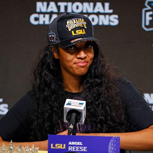 Angel Reese led the LSU women's basketball team to its first NCAA championship.