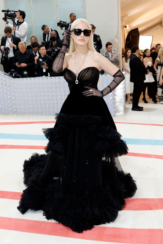 Jessica Chastain attends The 2023 Met Gala Celebrating "Karl Lagerfeld: A Line Of Beauty" 