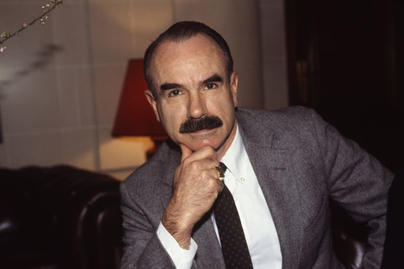 Gordon Liddy, ancien membre de l'administration de Richard Nixon impliqué  dans l'affaire du scandal...