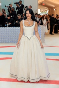 Dua Lipa wears vintage Chanel at Met Gala 2023 red carpet