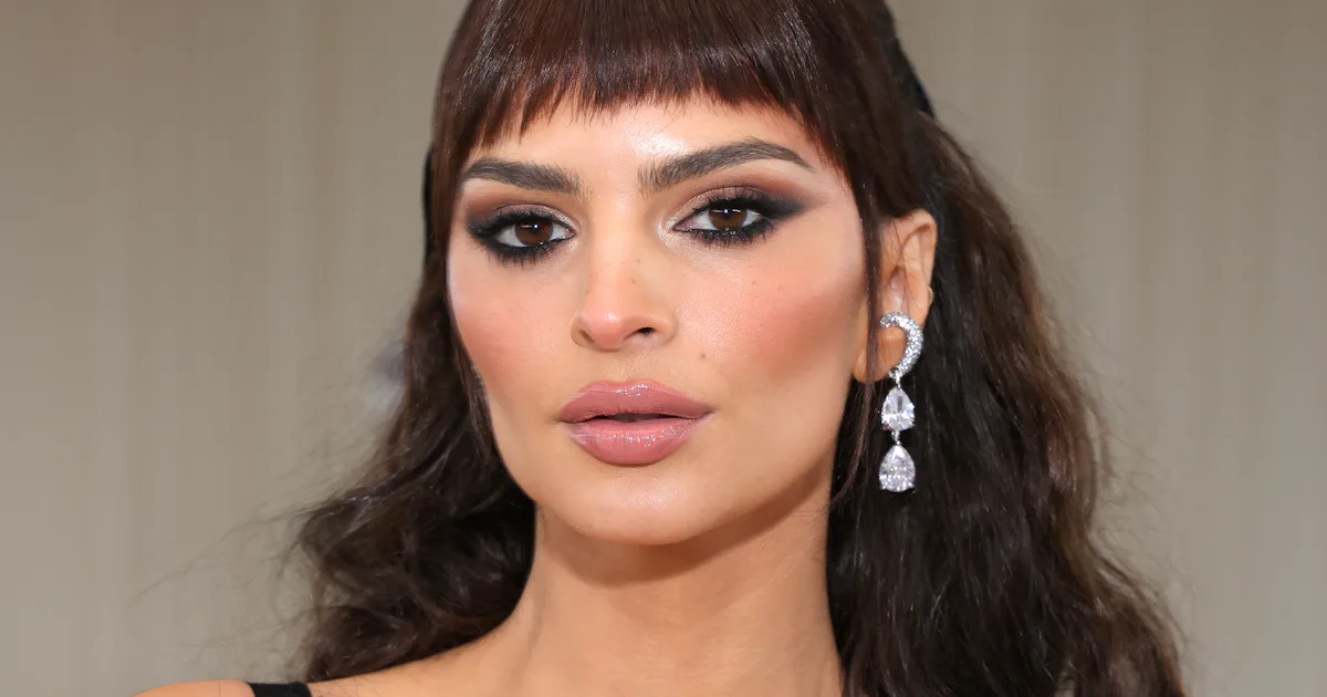 Emrata Debuts Micro Bangs at The Met Gala