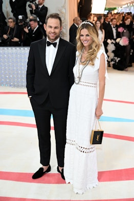 Andy Roddick and Brooklyn Decker attends The 2023 Met Gala 