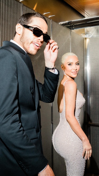 Pete Davidson and Kim Kardashian at the Met Gala