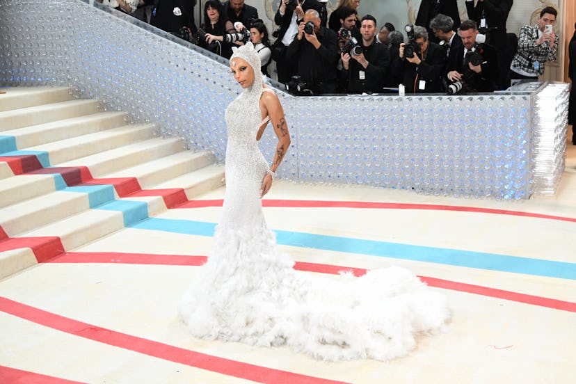 NEW YORK, NEW YORK - MAY 01: Doja Cat attends The 2023 Met Gala Celebrating "Karl Lagerfeld: A Line ...