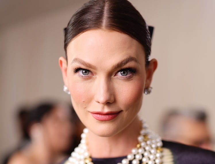 NEW YORK, NEW YORK - MAY 01: Karlie Kloss attends The 2023 Met Gala Celebrating "Karl Lagerfeld: A L...