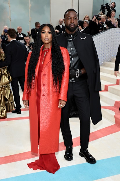 Gabrielle Union and Dwyane Wade attend The 2023 Met Gala 